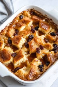 This bread pudding recipe turns day-old bread into a warm, cinnamon-kissed dessert topped with a rich brown sugar sauce. It's comfort food at its best.