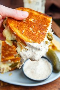 Don't make a boring cheese sandwich when there are so many varieties to try! Click here for 20 Gourmet Grilled Cheese Sandwich Recipes. #thecraftyblogstalker #gourmetgrilledcheese #grilledcheesesandwichrecipes #grilledcheesesandwich