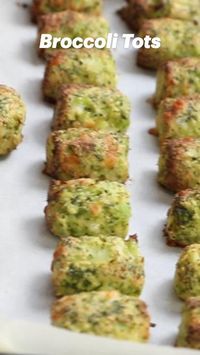 Broccoli Tots - Perfectly golden on the outside, irresistibly soft on the inside – a delightful treat for all ages. Plus, they're gluten-free, healthy and tasty, these tots are a win-win for your taste buds and your kids