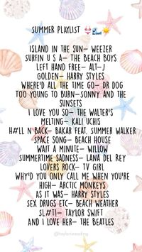 #summertime #summervibes #summer #music #aesthetic #playlist mine please ask to repost and give credits