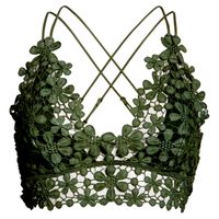 Great Looking Olive Color Cotton Embroidered Lace Bralette By Free People Intimately Beautiful Piece Alone Or Layered An Overlay Of Daisy Crochet In A Stunning Color Called Serene Olive Defines This ‘Meant To Be Seen Bralette’ Styled With Dual Straps That Crisscross In Back And A Stretchy Smocked Back Slips Over Head Adjustable Crisscrossing Straps Smocked Back Lined In Cotton Imported, Hand Wash, Just So Pretty Price Is Firm