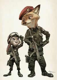 Wildehopps. Army AU.