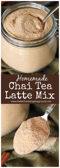 Homemade Chai Tea Latte Mix pin image