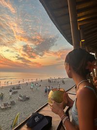 sunset summer aesthetic sunset coconut bali travel inspo inspiration beach