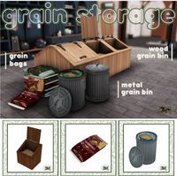 I found the perfect Sims 4 horse CC at #59 on this list, and it’s a total game-changer! This grain storage set adds such a realistic touch to farming builds with its wooden and metal grain bins, plus decorative grain bags that scream countryside vibes. It’s ideal for rustic barns or cozy homesteads and a must-have for outdoor CC lovers. This list also includes the best Sims 4 horse hair, tails, manes, and more—everything your equestrian Sims need!