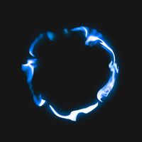 Free photo flame frame, blue circle shap... | Free Photo #Freepik #freephoto #blue-flame #blue-fire #fire-frame #fire-circle