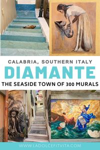 Discover Diamante Calabria and its breathtaking street art in Southern Italy! #diamantecalabria #diamanteitaly #southernitaly #italystreetart