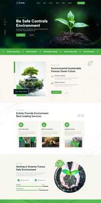 Echofy Nature HTML Template is created to help you make world’s environment cleaner and save the nature. Unlimited design solutions can be created due to a great flexibility of settings and shortcode options. Echofy Nature template has a Portfolio that comes in a Grid and a Masonry puzzle, while Blog can have several different layouts too. Custom Profiles and Projects offer an optimal way to present your Echofylogy content.