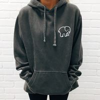 Oversized Pepper Moonlight Hoodie (91 CAD) ❤ liked on Polyvore featuring tops, hoodies, oversized tops, print hoodie, pattern tops, oversized hoodies and hooded pullover