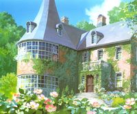 Arietty. background art ghibli studio art doomdee | Doomdee