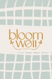 The new brand for summer that we are excited to share at Chloe Creative Studio is for Bloom Well Therapy with her custom branding including logo design and texture illustrations. This recent clinician branding was a must-have for our warm and fun summer design features. She wanted her logo design to feel modern, compassionate, and warm towards her clientele looking for perinatal therapy services. The type design in her logo is a completely custom serif lettering, and we love how it pairs with the growing plant icon illustration with it. The light blue and cream gingham texture design adds a light and airy mood to her visual identity. The aesthetic is inviting, professional, and bright for this therapist private practice with her graphic design elements.