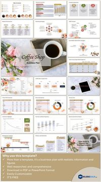 Do you want to save time developing your coffee shop business plan? Then download this template. Unlike others you find online that provide only placeholders, this template offers specific and realistic information and figures to facilitate crafting your own plan. It is comprehensive, including all the sections needed for a professionally prepared business plan, such as an executive summary, establishment costs and timelines, sales and marketing strategies, financial projections, and investment appraisal ratios, among others. Start turning your coffee shop business concept into reality by preparing a business plan using this template!