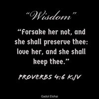 Proverbs 4:6