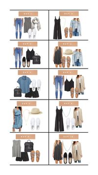 Packing List for Europe - [10 Amazing Outfits] in just one Carry On! 11