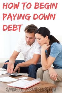 Simple way to Begin Paying Down Debt. It's time to take these steps and make financial freedom a reality for yourself and your family.