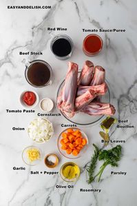 Braised Lamb Shanks in the slow cooker beautifully seared and then cooked low and slow in a rich red wine sauce until falling off-the-bone tender and flavorful. They make one of those easy dinner ideas for Easter or any other occasion.