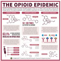 An increasing rate of opioid drug use, both legal and illegal, are currently being seen throughout the nation. Opioids serve as pain relievers/analgesics as well as produce euphoric effects which can create dependency and even lead to death due to overdose.