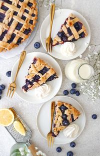 Vegan Blueberry Pie