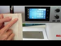 (46) BERNINA 570 41 Securing Stitch #5 - YouTube