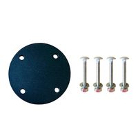 Heavy-Duty Rotopax Backing Plate with Mounting Hardware – Overland Equipped