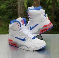 Nike Air Command Force Ultramarine Men’s Size 9 White Crimson Blue 684715-101 #Nike #BasketballShoes