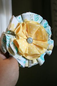 Fabric Flower Tutorial