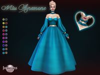 The Sims Resource - Miss Anemone dress