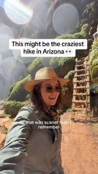 Would you chase this waterfall? 👀 The hike down to Mooney Falls is a short and exhilarating adventure when camping at the Havasupai Campground! 🫣 Difficulty: Difficult due to the steep descent 🥾Length: 1 mile from Havasu Falls 📈 Elevation gain/loss: 200 Feet 🎟 Permits required: Yes, a Havasupai Permit is required Once you get down the ladder, head downstream of Mooney Falls to explore the trail to Beaver Falls! 📍 Havasupai land - a permit is required to visit