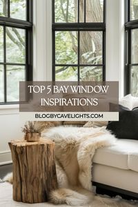 📖 Dive into our top 5 bay window inspirations and learn how to maximize natural light with elegant bay window seating and design tips. Read the full article now!