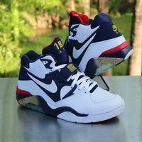 Nike Air Force 180 Olympic Men’s Size 10 Barkley White Blue Red Gold 310095-100 #Nike #BasketballShoes