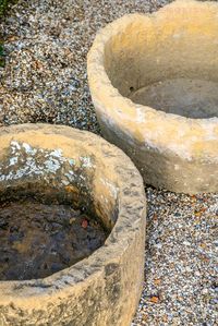 Pair of Antique stone troughs / planters