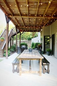 One day, inexpensive Patio CleanUp Makeover - Bower Power