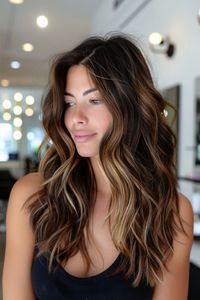 Sunkissed brunette hair is the perfect way to freshen up your look without drastically changing your natural hair color. It’s a versatile and low-maintenance option that can be tailored to suit any skin tone and