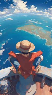 #manga #anime #comic #cartoonm #wallpaper #phonewallpaper #background #space #onepiece #luffy #monkeydluffy #mugiwara