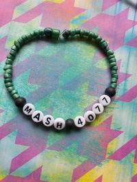 Are you a fan of M*A*S*H?? This bracelet is for you. MASH 4077 beaded bracelet keeps the show with you even though the show is long over. Recall all the laughs, hugs, seriousness, and love with this bracelet