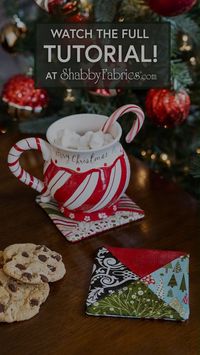 We show you how easy it is to make a Charming Hourglass Coaster using 5" Charm squares. This beginner-friendly project is perfect for gift-giving or simply adding a personal, handmade touch to your home!