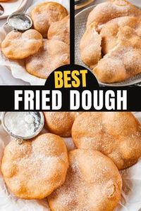 This fried dough recipe is so easy to make and tastes like it's straight from the fair! The fried dough is super crispy and crunchy on the outside, while being light and airy on the inside.