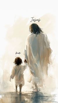 Christian wallpaper aesthetic, Jesus and Me wallpaper