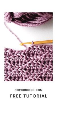 This free crochet tutorial shows how to make the almond stitch step-by-step. It includes detailed photo instructions. This stitch is easy to make and it has a beautiful texture!