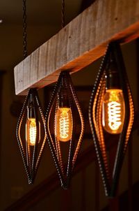 Industrial Barn Wood Light Fixture #industrial #diy #farmhouse #steampunk #edison #bulb