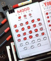 36 Fun Bullet Journal Mood Trackers That Will Make You Feel Better