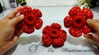 Crochet rafflesia ~ Toturial Mengait rafflesia (Bunga pakma) - YouTube