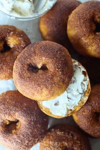 Homemade Sourdough Pumpkin Bagels Recipe