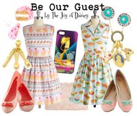 Outfits inspired by the “Be Our Guest” scene from Beauty and the Beast!