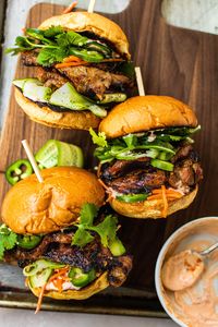 Grilled Pork Banh Mi Sandwiches | So Much Food