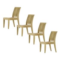 Laguna Teak Side Chair Set of 4 | Westminster Teak