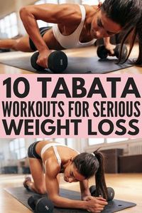 Tabata workouts consist of 4 minutes of high intensity, fat-burning cardio exercises that will give you serious results. With 20 seconds of intense exercise followed by 10 seconds of rest, repeated 8 times, itâ€™s a great way to get a full body workout