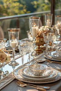 Introducing luxurious gold and silver touches to your garden party decor can add a sense of opulence and glamour. These metallics can be incorporated through table settings, decorative accents, and even lighting fixtures. They reflect light beautifully, especially in the late afternoon or evening, creating a dazzling display. Gold and silver decor is suitable for anniversary celebrations, elegant birthday parties, or any event where you want to add a touch of luxury. Click or tap to learn more about integrating gold and silver in garden party settings.