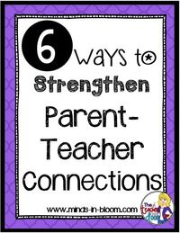 Parent-teacher connections are incredibly important, most especially for our students and their ability to feel welcome, safe, and capable in our classrooms. Our guest blogger shares six ways to strengthen parent-teacher connections in this informative blog post.