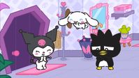 Kuromi, Cinnamoroll & Badtz-Maru from Hello Kitty and Friends Supercute Adventures | Kuromi's Kawaii Haunted House